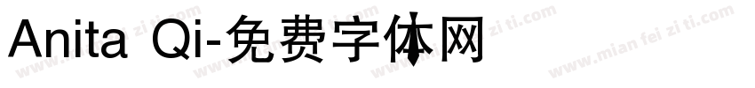 Anita Qi字体转换